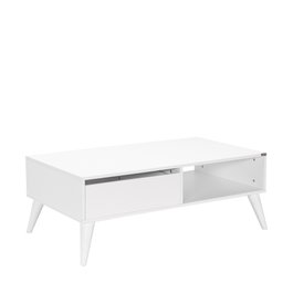 Hanah Home Mesa de Centro Blanco Diamante